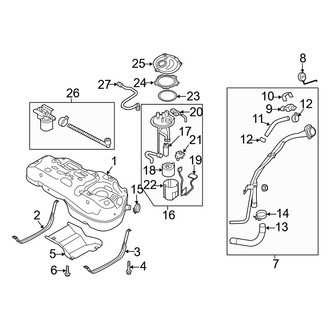 Kia OE - Fuel System Components