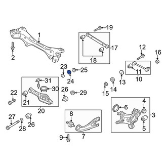 Kia OE - Suspension Control Arm Washer