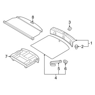 Kia OE - Rear Body & Floor - Interior Trim