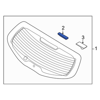 Kia OE - Back Glass Spacer