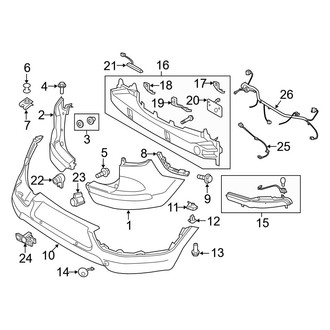 Kia OE - Rear Bumper - Bumper & Components