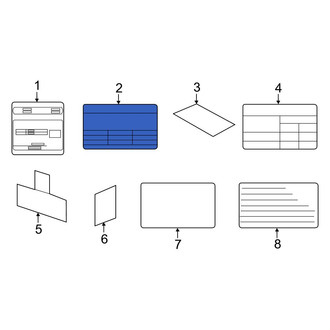 Kia OE - A/C System Information Label