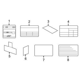 Kia OE - Information Labels - Labels