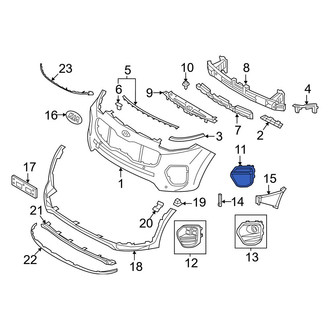 Kia OE - Front Left Fog Light Trim