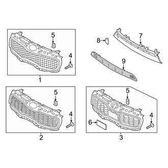 Kia OE - Front Bumper & Grille - Grille (FWD)