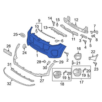 Kia OE - Front Bumper Cover