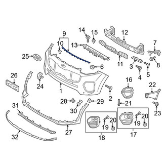 Kia OE - Front Hood Seal