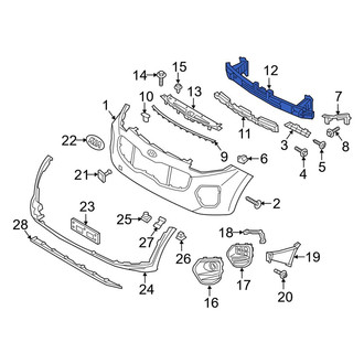 Kia OE - Front Bumper Impact Bar