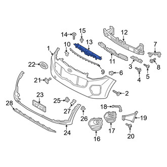 Kia OE - Front Radiator Support Access Cover