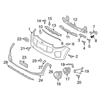 Kia OE - Hood Release Cable Bolt