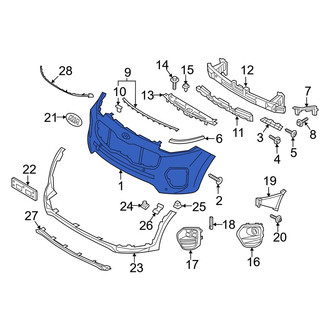 Kia OE - Front Bumper Cover