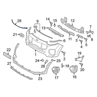 Kia OE - Front Bumper Trim