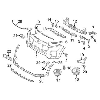 Kia OE - Front Bumper & Grille - Bumper & Components (AWD)
