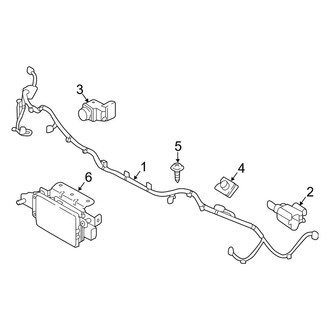 Kia OE - Front Bumper & Grille - Electrical Components (AWD)