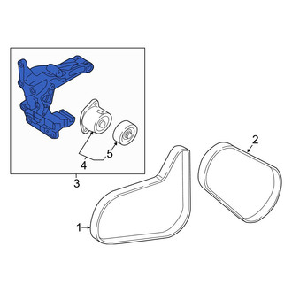 Kia OE - Accessory Drive Belt Tensioner Assembly