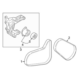 Kia OE - Cooling - Belts & Pulleys (SX Turbo)