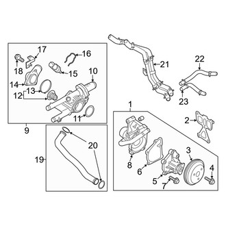 Kia OE - Cooling - Water Pump (2.4L)