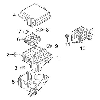 Kia OE - Electrical - Fuse & Relay (Engine Compartment)