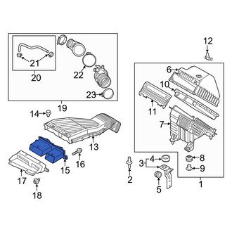 Kia OE - Engine Air Intake Hose Adapter