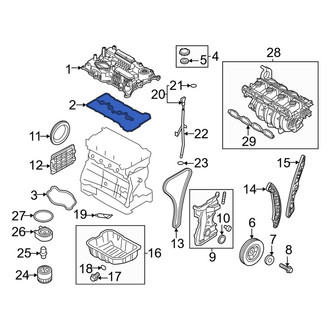Kia OE - Engine Valve Cover Gasket