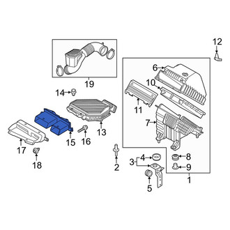 Kia OE - Engine Air Intake Hose Adapter