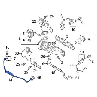 Kia OE - Turbocharger Oil Line