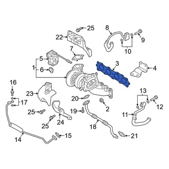 Kia OE - Turbocharger Gasket