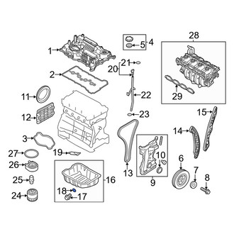 Kia OE - Engine Oil Drain Plug Gasket