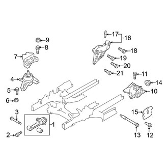 Kia OE - Engine / Transaxle - Engine & Transmission Mounting (2.4L)