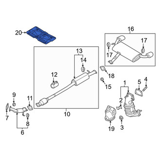 Kia OE - Floor Pan Heat Shield