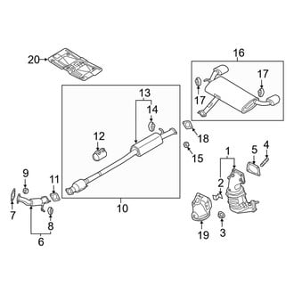 Kia OE - Exhaust System - Exhaust Components