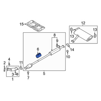 Kia OE - Exhaust Muffler Clamp