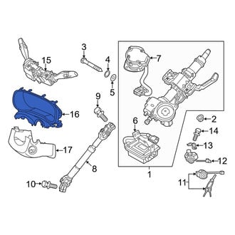 Kia OE - Upper Steering Column Cover