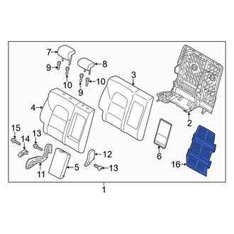 Kia OE - Rear Seat Heater Pad