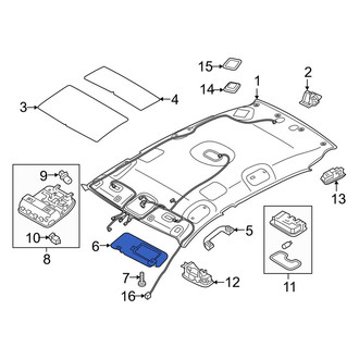 Kia OE - Right Sun Visor