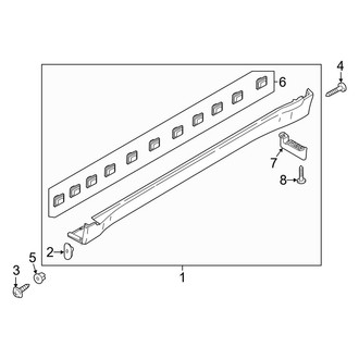 Kia OE - Pillars, Rocker & Floor - Exterior Trim