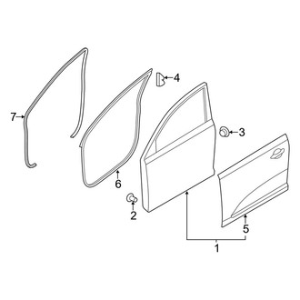 Kia OE - Front Door - Door & Components