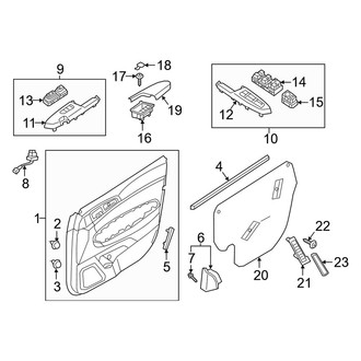 Kia OE - Front Door - Interior Trim