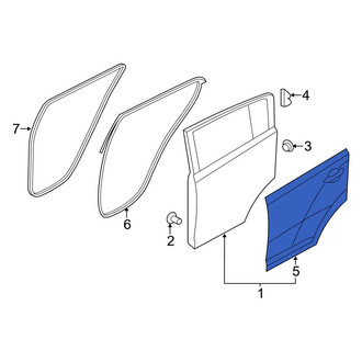 Kia OE - Rear Right Outer Door Outer Panel