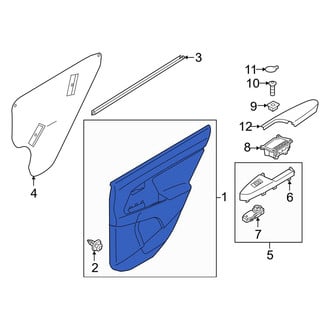 Kia OE - Rear Right Outer Door Outer Panel