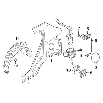 Kia OE - Fuel Filler Housing Screw