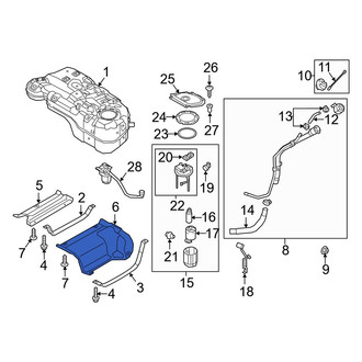 Kia OE - Lower Fuel Tank Shield