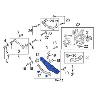 Kia OE - Front Right Suspension Control Arm