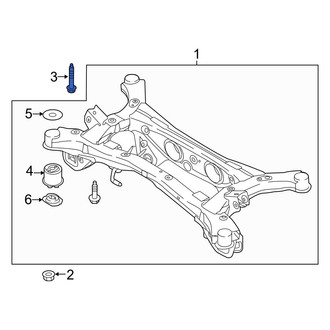 Kia OE - Front Suspension Crossmember Bolt