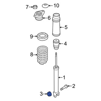 Kia OE - Lower Suspension Strut Nut
