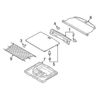Kia OE - Rear Body & Floor - Interior Trim