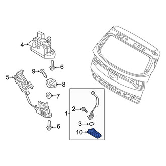 Kia OE - Rear Liftgate Pull Handle