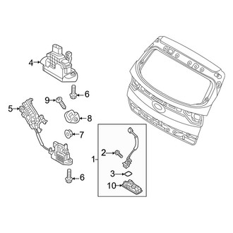 Kia OE - Lift Gate - Lock & Hardware