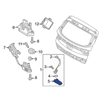 Kia OE - Rear Outer Liftgate Latch Handle