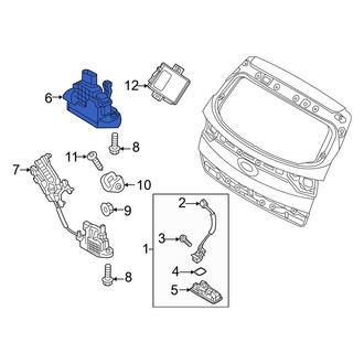Kia OE - Rear Liftgate Latch